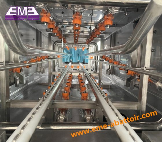 鸡屠宰机 屠宰场设备 自动工业用洗箱机