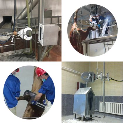 用于山羊屠宰场的最佳质量屠宰机蹄液压剪切屠宰设备