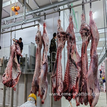 Eme 用于屠宰场肉类加工厂的专业牛肉加工机械屠宰场奶牛屠宰设备
