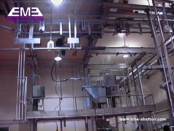 牛屠宰场系统屠宰加工线牛升降机