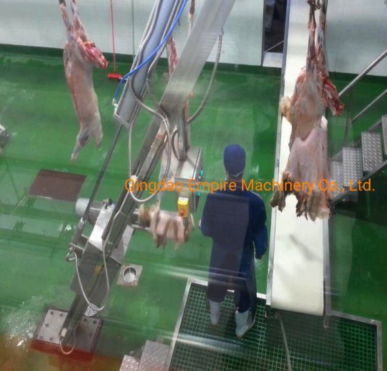 用于肉类加工厂的活羊清真屠宰箱绵羊屠宰机