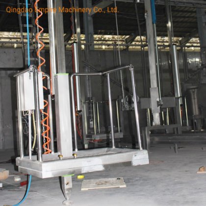 牛肉処理用の皮剥ぎエレベーター屠殺場機械