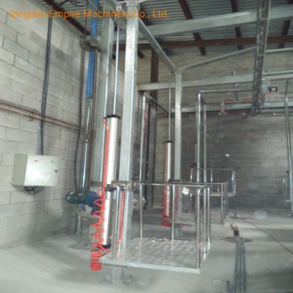 牛肉処理用の皮剥ぎエレベーター屠殺場機械