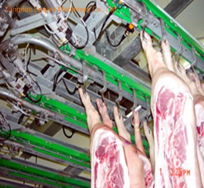 手動搬送レール豚肉屠殺設備肉処理機械