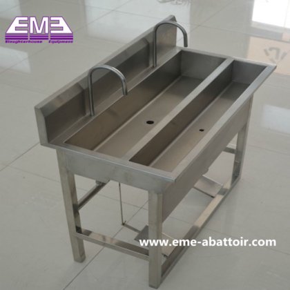 複数の手洗い設備、アバトワールアクセサリー、ステンレス製洗面台、屠殺機械
