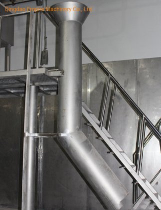 蹄滑りチュート牛屠殺設備用食肉処理場