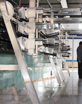 基本的なカスタマイズプラッキングマシン鶏肉屠殺場設備家畜屠殺場用の屠殺