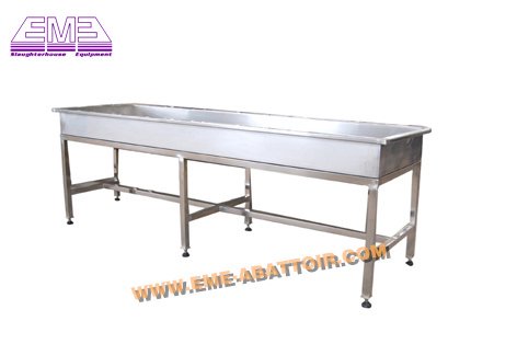 内脏排水台 屠宰场的猪屠宰设备