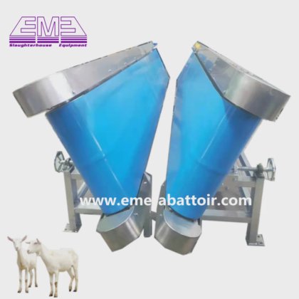绵羊约束带式输送机处理机输送系统 初级加工屠宰场机器