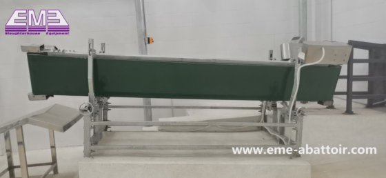 绵羊约束带式输送机处理机输送系统 初级加工屠宰场机器