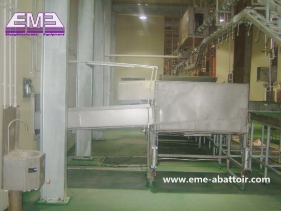 屠殺場会社内臓スライディングシュート肉処理屠殺設備
