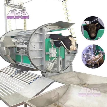 屠殺場機械 牛肉屠殺設備 牛屠殺ライン 家畜殺害屠殺機 肉加工ライン用