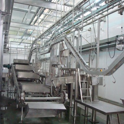 機械用スラッターハウス機械用白色ビスカラ同期検査装置搬送装置