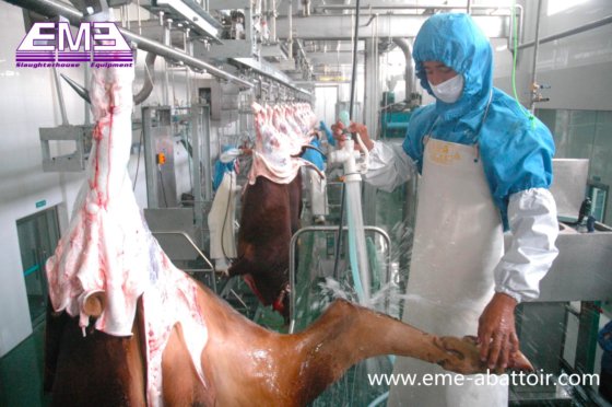 新奶牛屠宰场专业清真式牛屠宰设备出售