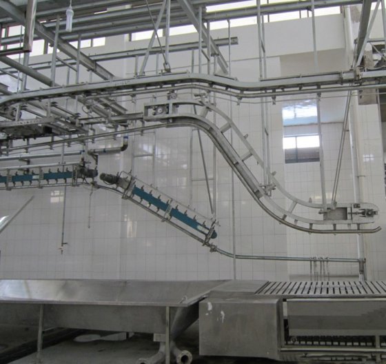 設備の主要支援および吊り材料 牛肉処理設備