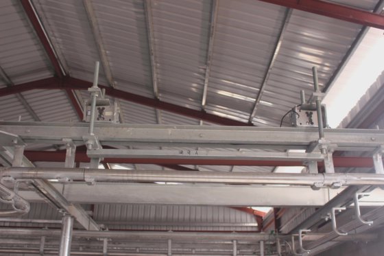 設備の主要支援および吊り材料 牛肉処理設備