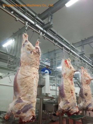 牛屠宰场胴体处理手动输送轨道 牛屠宰场设备