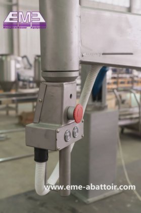 工場供給食肉処理場肉積みアーム設備牛屠殺機械