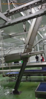 自动拉皮机设备 肉类加工山羊屠宰场机器 绵羊屠宰场