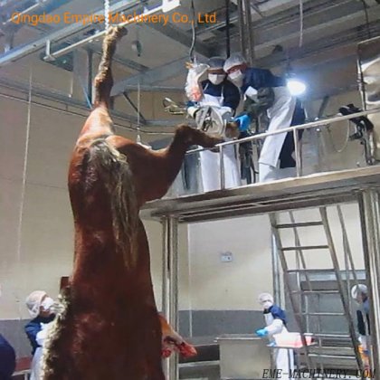 牛の角とひづめの油圧シアー、家畜屠殺場設備、屠殺ライン用