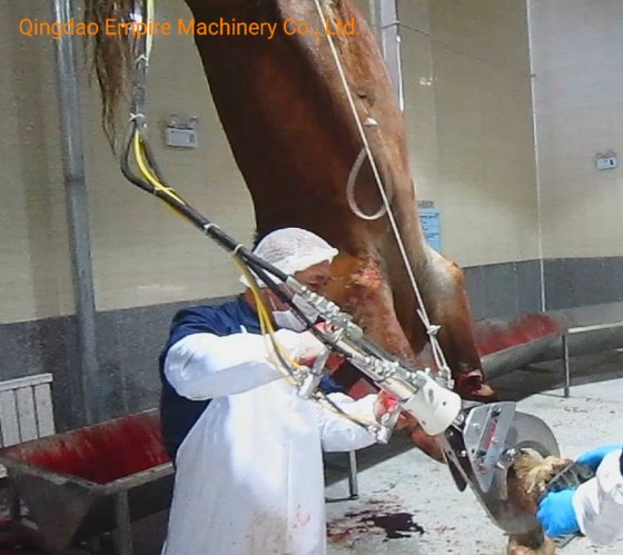 牛の角とひづめの油圧シアー、家畜屠殺場設備、屠殺ライン用
