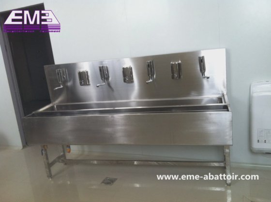 多機能ステンレス製手洗いシンクバシン 食肉処理設備