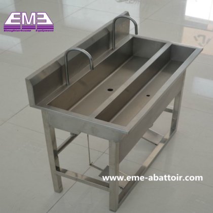 多機能ステンレス製手洗いシンクバシン 食肉処理設備