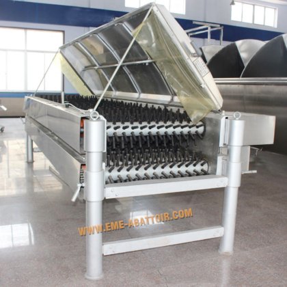 家禽屠殺機器 横型 carcass plucking machine