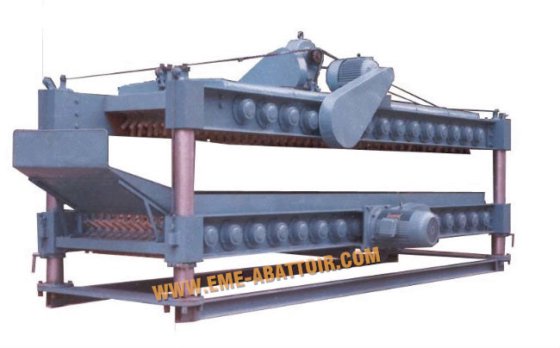 家禽屠殺機器 横型 carcass plucking machine