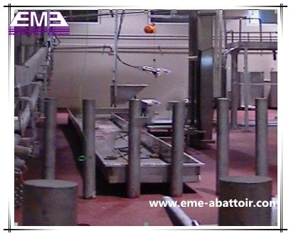 安全定桩式牛屠宰机 牛屠宰工具和屠宰场设备