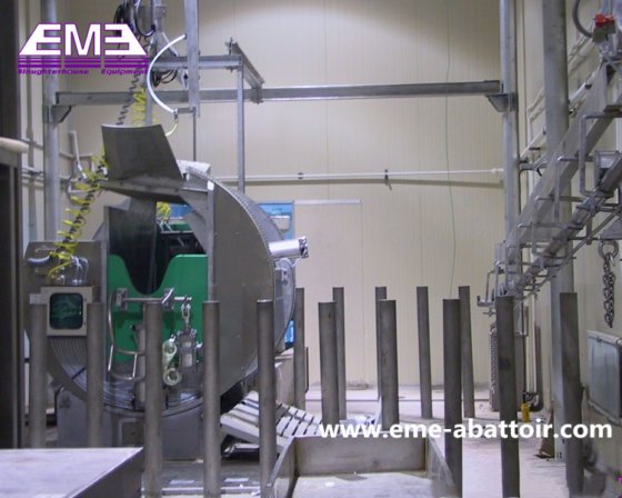 安全定桩式牛屠宰机 牛屠宰工具和屠宰场设备