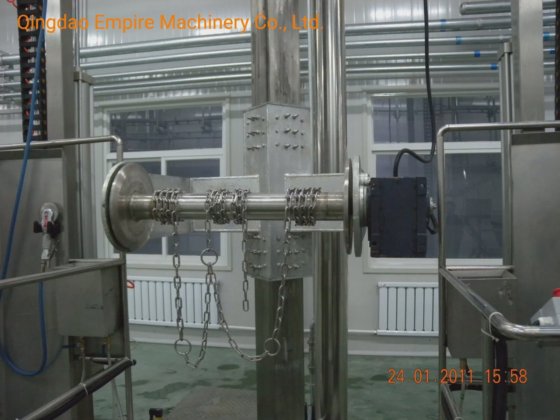 基本的なカスタマイズ牛皮油圧引き抜き肉処理機械屠殺場設備