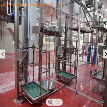 基本的なカスタマイズ牛皮油圧引き抜き肉処理機械屠殺場設備