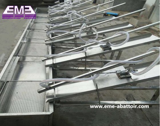 豚の大腸洗浄装置屠殺機械用食肉処理場