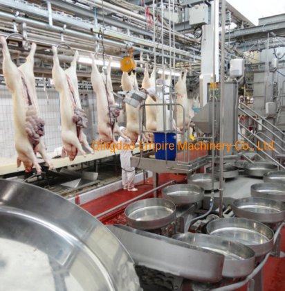 猪内脏同步检疫落地式输送机 屠宰设备