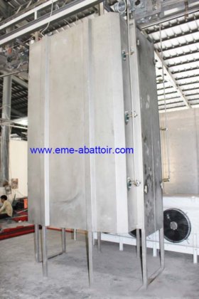 高生産性の牛肉処理機械 家畜屠殺場 スラッターライン設備