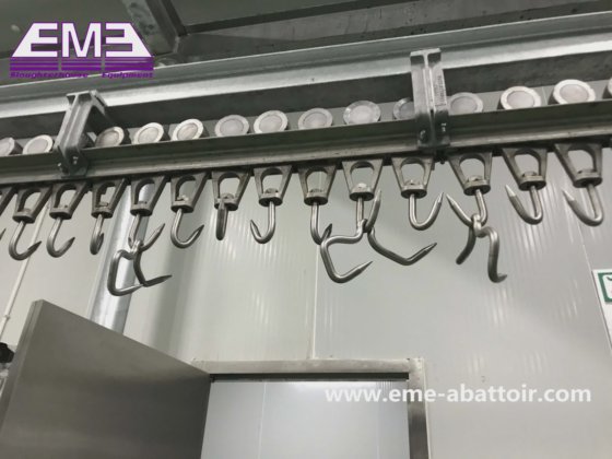 用于屠宰设备的绵羊山羊输送轨道滑轮钩肉类屠宰场机器