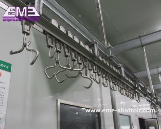 用于屠宰设备的绵羊山羊输送轨道滑轮钩肉类屠宰场机器
