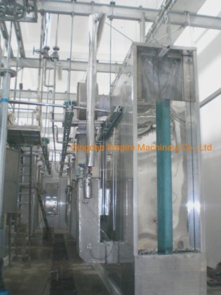 胴体蒸汽烫毛通道系统 大型生猪屠宰场使用的屠宰设备