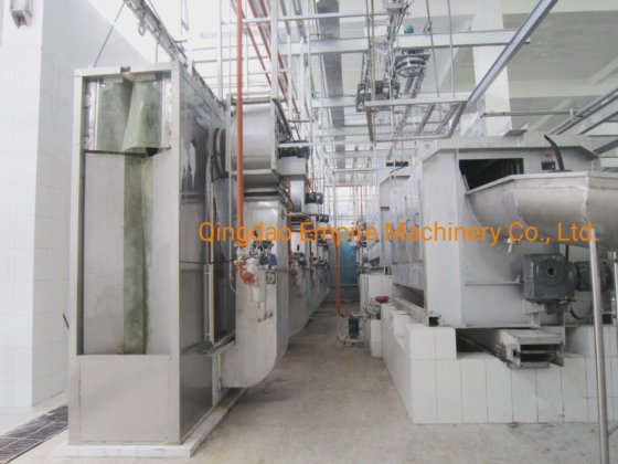 胴体蒸汽烫毛通道系统 大型生猪屠宰场使用的屠宰设备