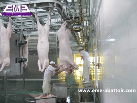 奶牛屠宰机 肉类加工机械 自动输送线 屠宰设备