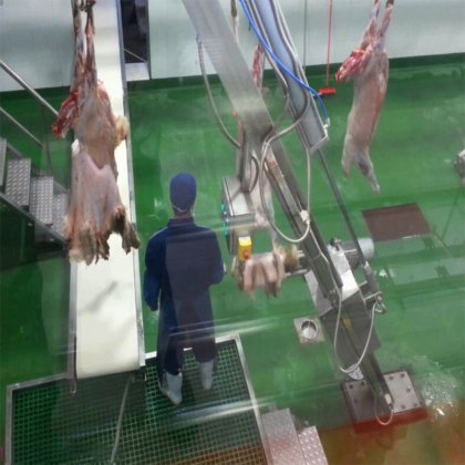 ハラール羊肉屠殺場機械 羊の屠殺肉加工設備