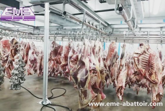 ヤギ屠殺場肉処理機械手動搬送レール屠殺設備羊屠殺場