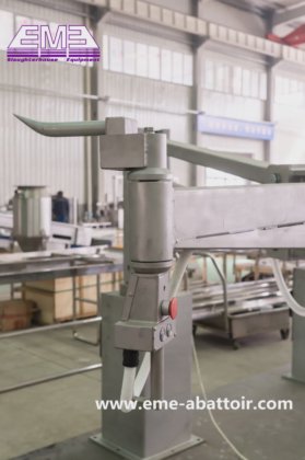 安定した運用の屠殺場設備 肉積載アームロボット 豚屠殺機械