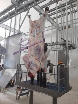 用于屠宰场的牛屠宰设备机械往复式切胸锯