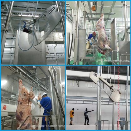 最高の肉屋機器 屠殺場機械 牛 半分の胴体 バンドスプリッティングソー