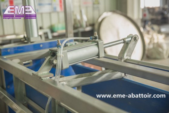 羊の屠殺ライン、ヤギのスタンボックス、アルパカの屠殺機械、肉加工ライン用