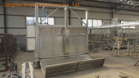 牛胴体收集格栅牲畜屠宰场机器