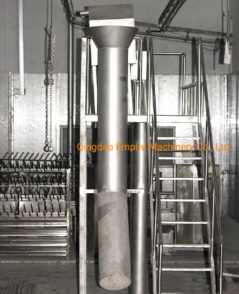 用于屠宰场机械设备的优质交钥匙工程牛蹄滑槽牛屠宰设备