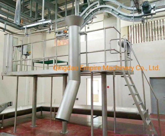 用于屠宰场机械设备的优质交钥匙工程牛蹄滑槽牛屠宰设备